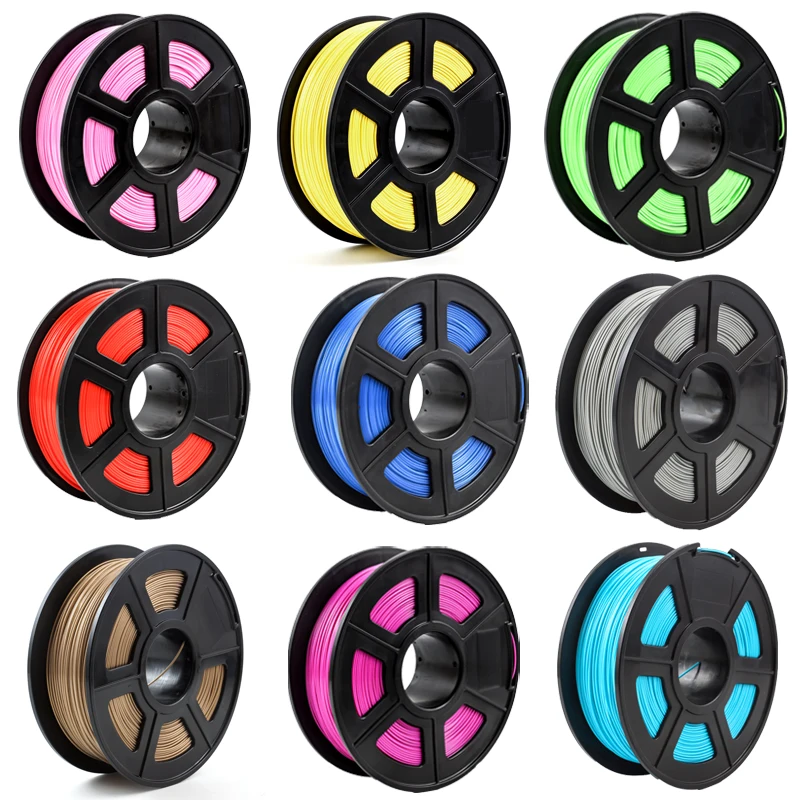 3D PLA пластиковая нить 1 75 мм 1кг рулон Гибкая Расходная для Ender 3 аксессуары