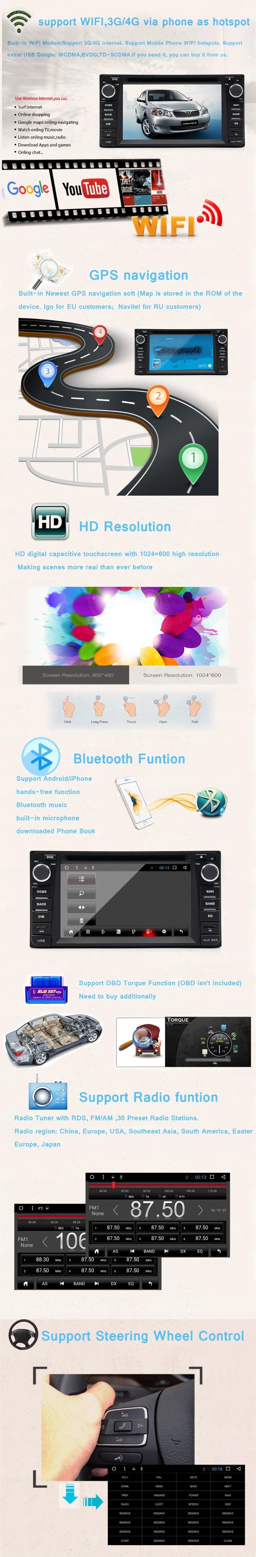 Excellent 2din Android 7.1 8 Core 2G RAM car dvd player for Toyota Hilux VIOS Old Camry Prado RAV4 Prado 2003-2008 car stereo radio 2 Excellent 2din Android 7.1 8 Core 2G RAM car dvd player for Toyota Hilux VIOS Old Camry Prado RAV4 Prado 2003-2008 car stereo radio 2