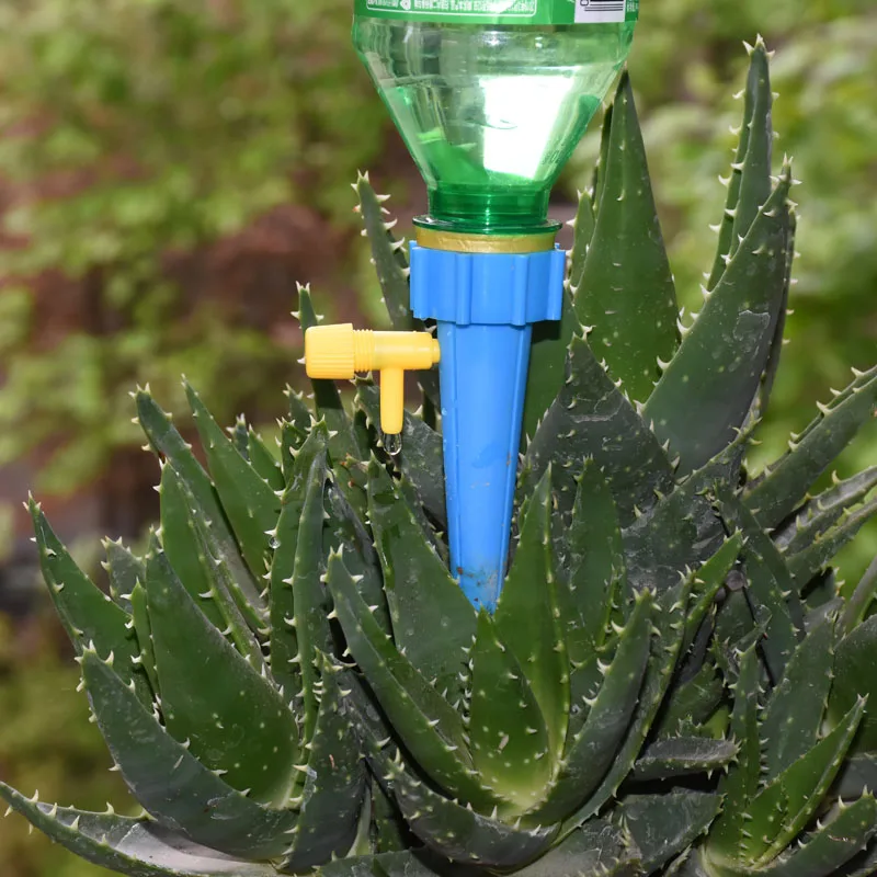 1 stücke Garten Automatische Bewässerung Bewässerung Kits Pflanze Blume Wasser Control Drip Kegel Spike Waterer Flasche Bewässerung System|Bewässerungs-Kits| -