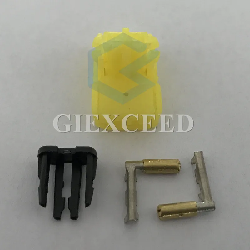 

2 Sets 2 Pin Female Automotive Air Bag Gasbag Plug Socket Auto Connector