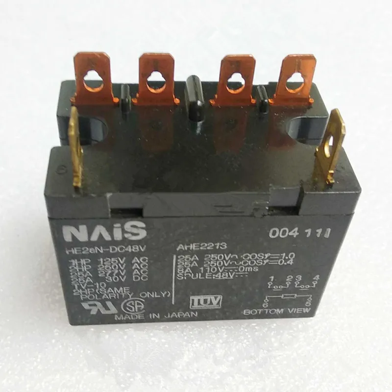 power relay HE2AN-DC48V HE2AN-48V HE2AN-48VDC 25A 6pins original | Обустройство дома