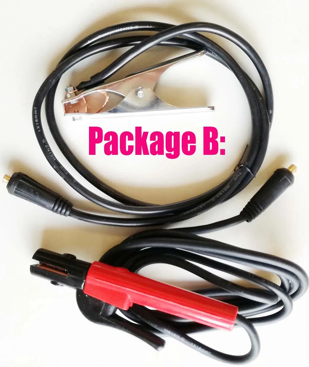 B 20-200A ARC-200 25 кВА ручные мини инверторов ММА IGBT 220 В мини Электрический дуговой сварочный инвертор сварочный аппарат инструмент - Цвет: B