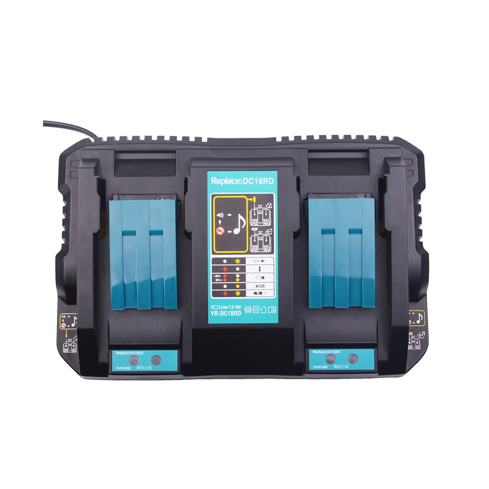 

Cncncool Dual USB Port Fast 3A Output Power Tool Battery Charger For Makita 14.4V 18V BL1415 BL1430 BL1840 BL1830 BL1440