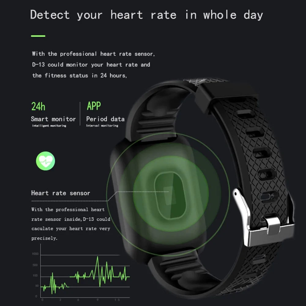 LEMDIOE 2019 smartwatch мониторинг кислорода в крови кровяного давления уведомления о