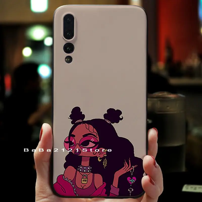 Melanin sticker Poppin Aba Queen Black Girl