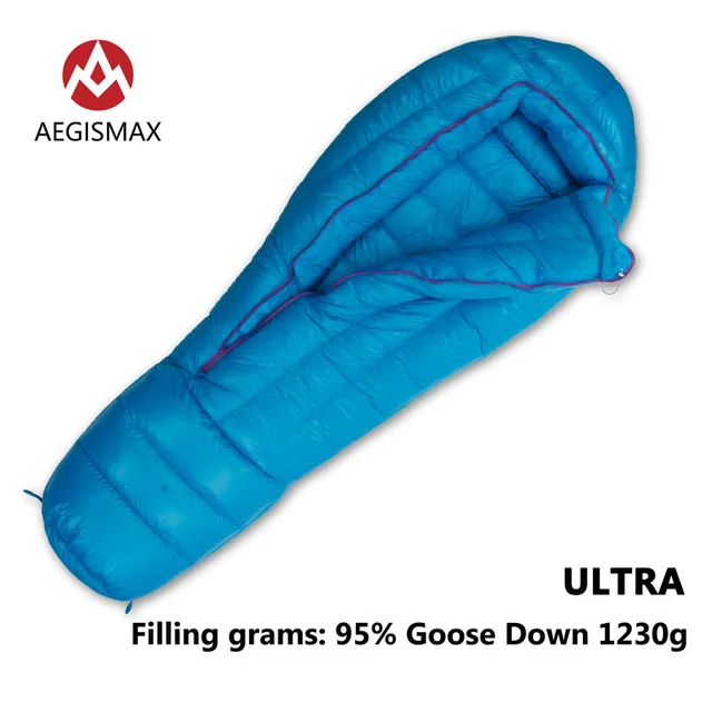 AEGISMAX ULTRA Sleeping Bag Outdoor Camping bag Goose Down Mummy