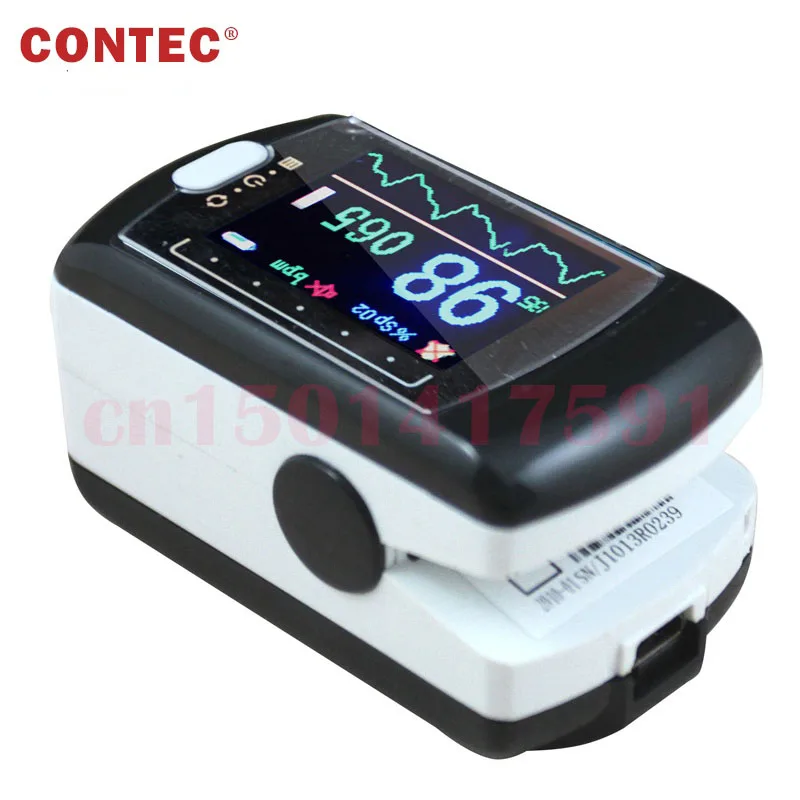 

17 NEWCMS50EW Fingertip Pulse Oximeter with Bluetooth, OLED Display & Rechargeable USA FDA Approved, Bluetooth, OLED, FREE Lanya