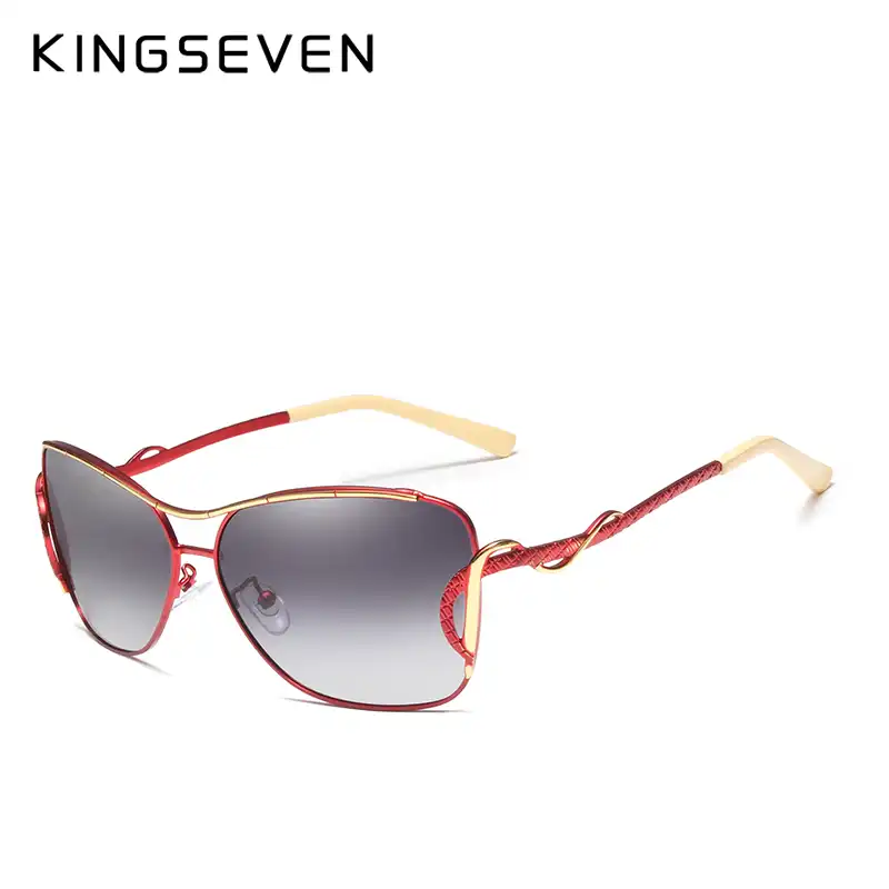 KINGSEVEN оригинальный дизайн 2018 женские солнцезащитные очки кошачий глаз