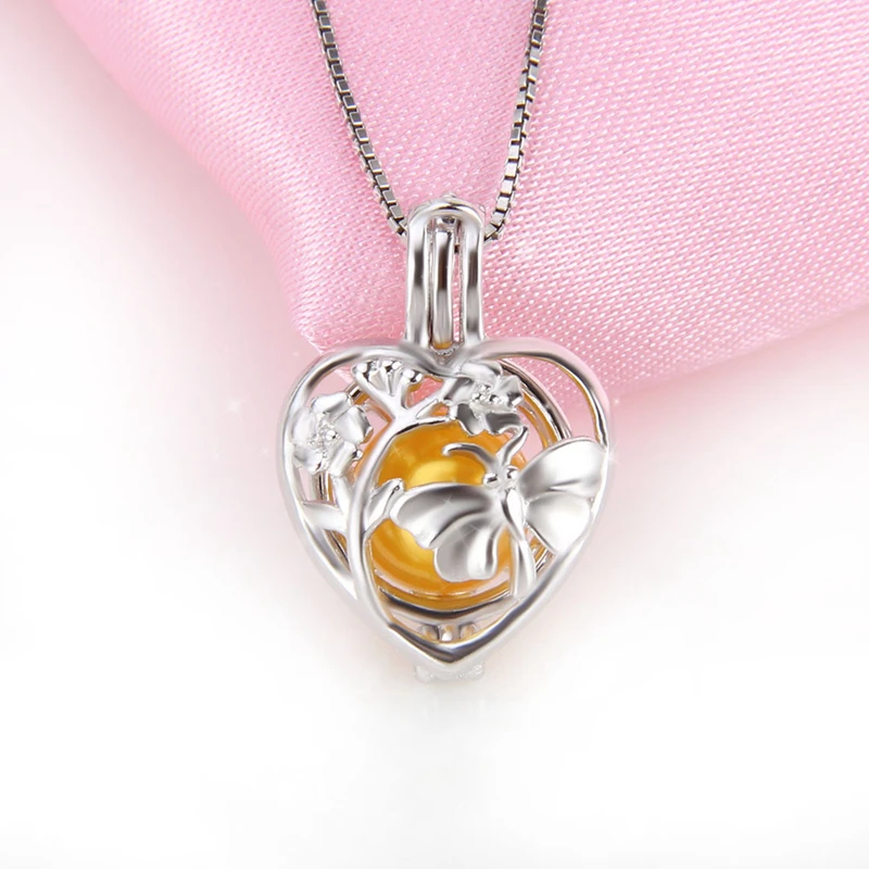 Женский кулон в форме бабочки CLUCI серебро 925 пробы с жемчугом|necklace fashion|pendant pearl