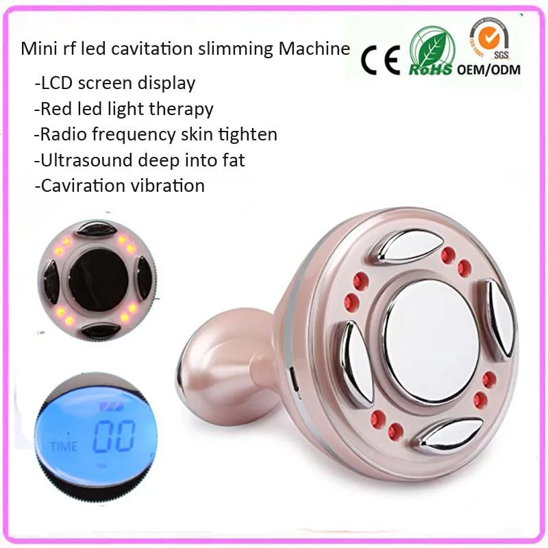 

Sonic Vibration RF Red Light Infrared Fat Burn Weight Loss Wrinkle Cellulite Reduction Body Slimming Machine Home Beauty Device