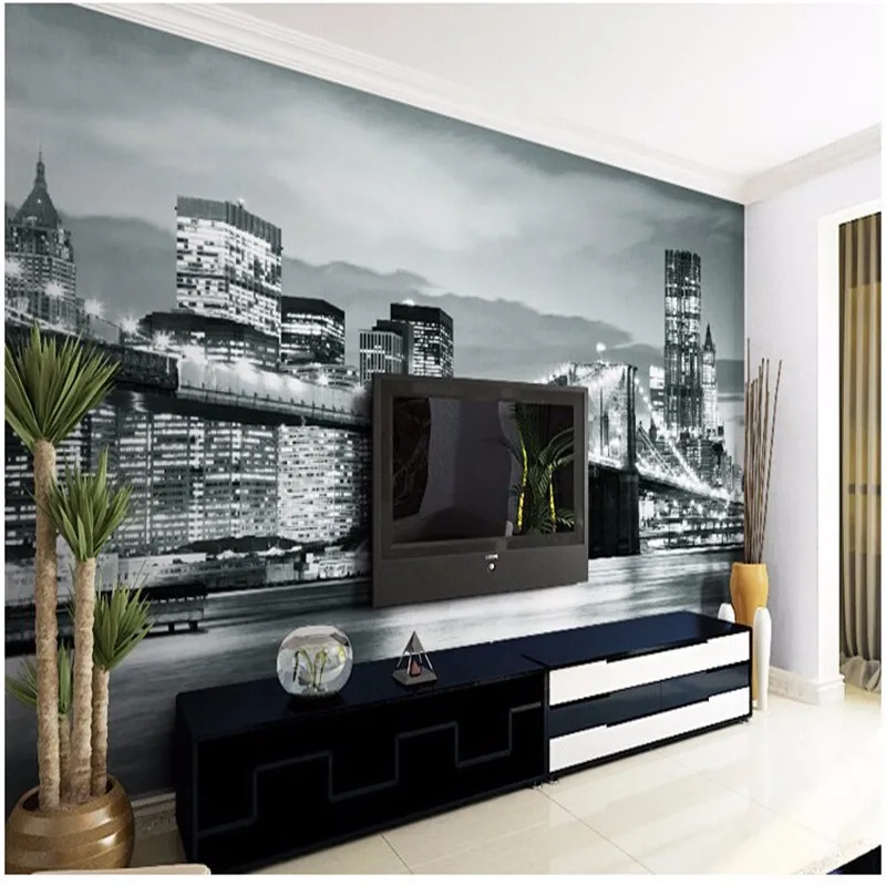 papel-de-parede-Photo-Wallpaper-BROOKLYN-BRIDGE-NEW-YORK-Designer-Wall-Mural-vinyl-wallpaper-papel-de