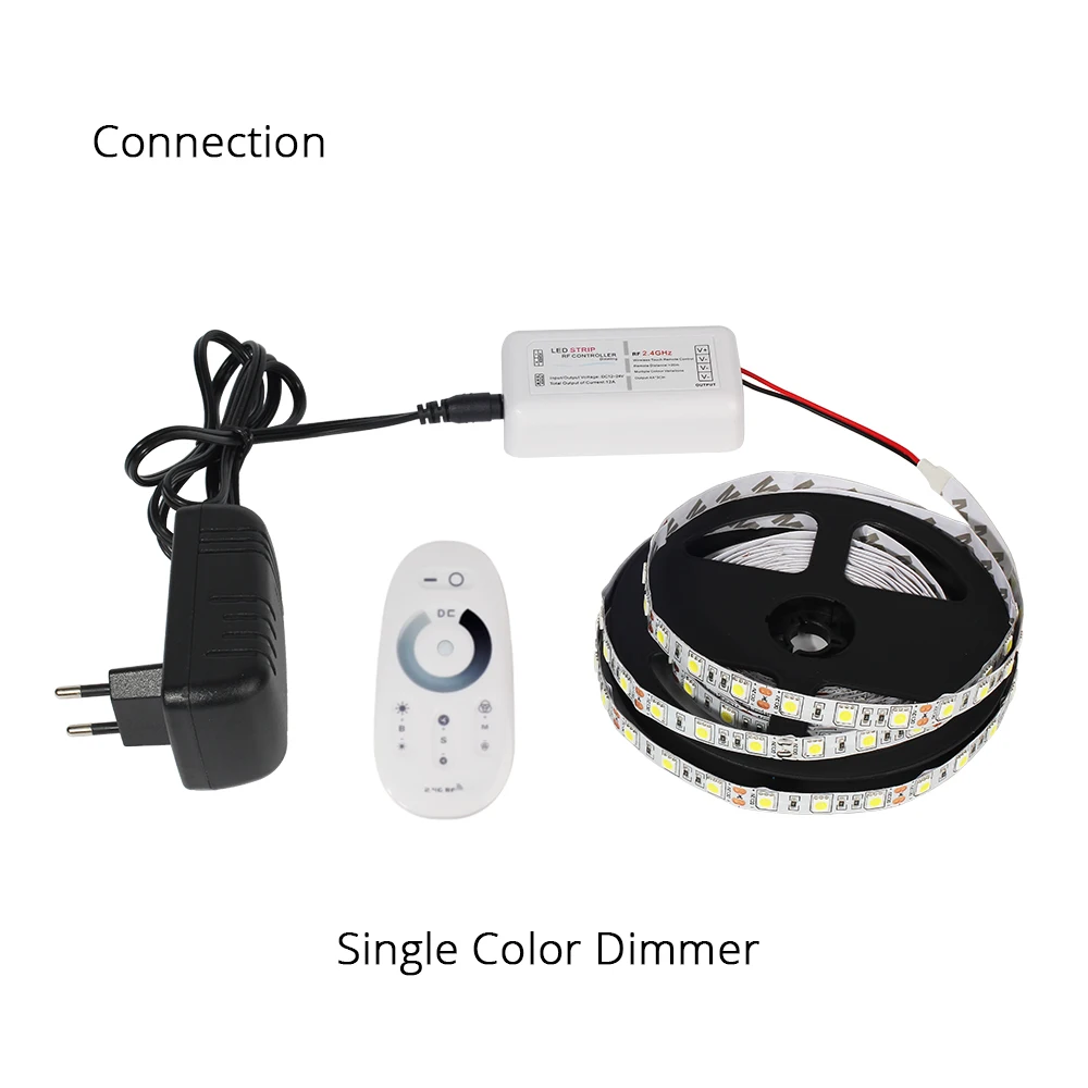 DC12V 24V контроллер светодиодной ленты 2 4G RF пульт дистанционного управления для