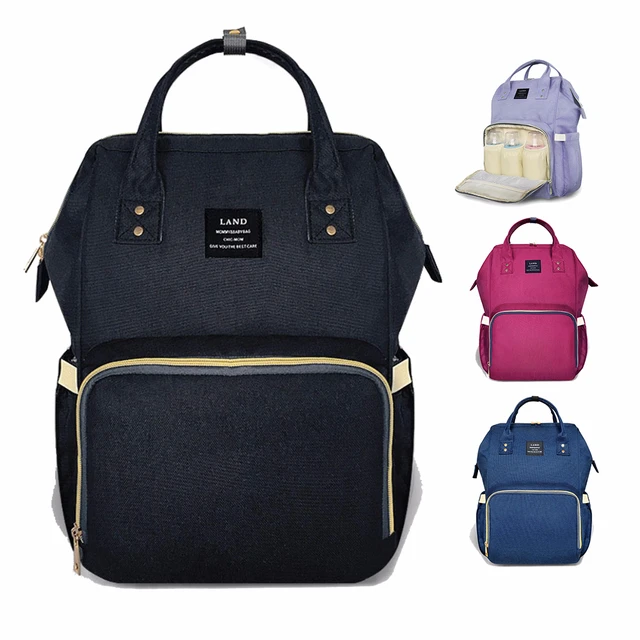 Land Maternity Diaper Bag Mommy Nursing For Baby Care Large Land Maternity Diaper Bag Mommy Nursing For Baby Care Large Capacity Fashion Travel Backpack Mother