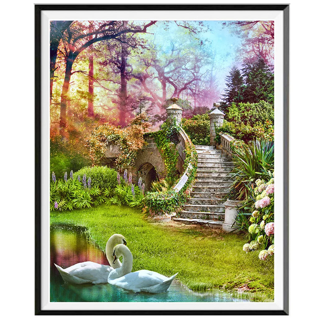 

5D Embroidery Paintings Rhinestone Pasted DIY Full Diamond Painting New Arrival Dropshipping