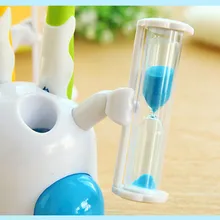 Высокое качество песочные часы метр синхронизации милый мультфильм зубная щетка держатель Ванная комната креативное украшение таймер песочные часы