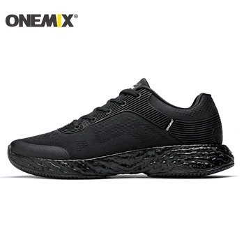 

Onemix Men Running Shoes Light Gym Outdoor Walking Sneakers With Tilt Tongue Design Sport Shoes for Man Athletic Shoes EU47