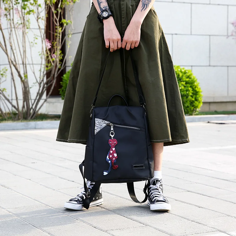 

2019 New Anti-theft Backpack Female Korean Version Tide Fashion Wild Nylon Small Backpacks Women Travel Bag Mochila Feminina