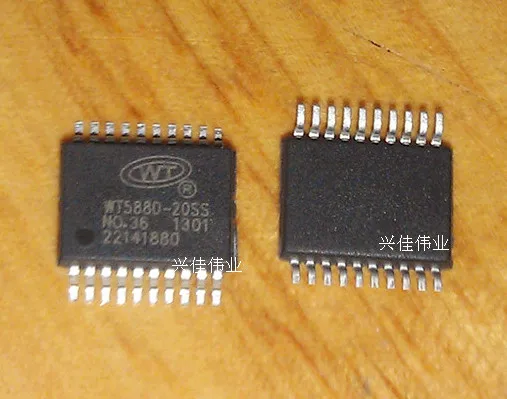 Extraordinary Offers 5PCS/LOT WT588D-20SS WT5880D  SSOP-20 USB drive chip