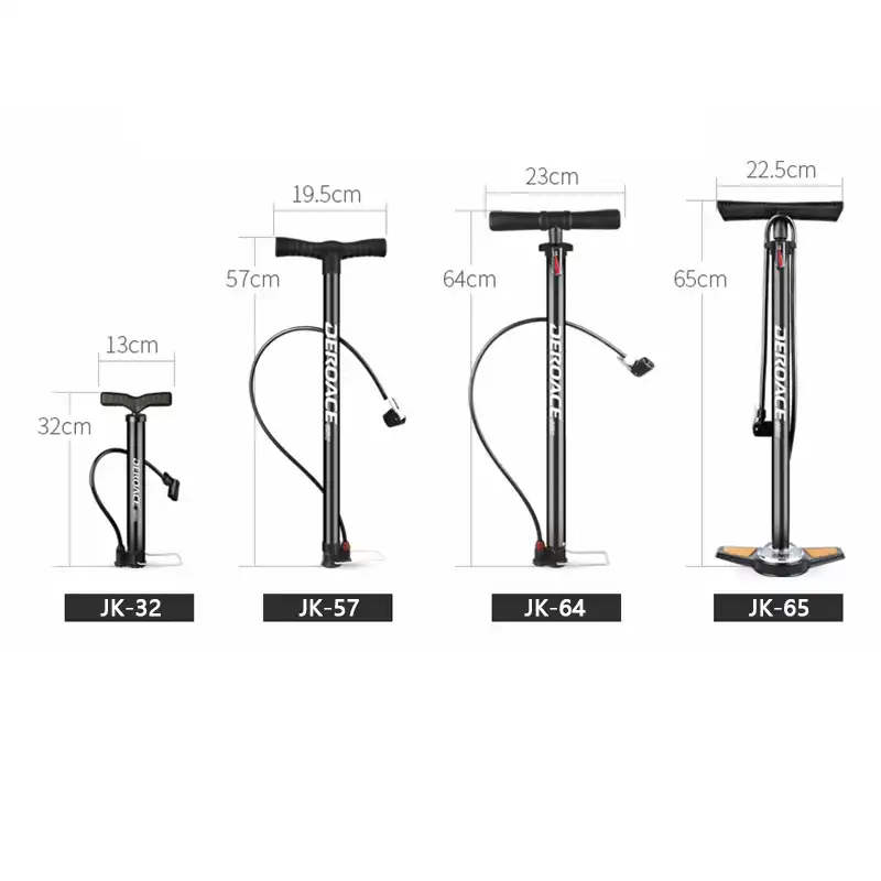 Gauge High Pressure Bicycle Pump Inflator Air Pump Bicycle Air Inflator