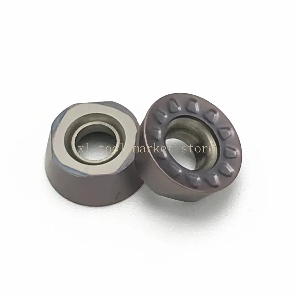 10pc RPMT10T3M0E JS VP15TF milling insert carbide insert for Aluminium machine