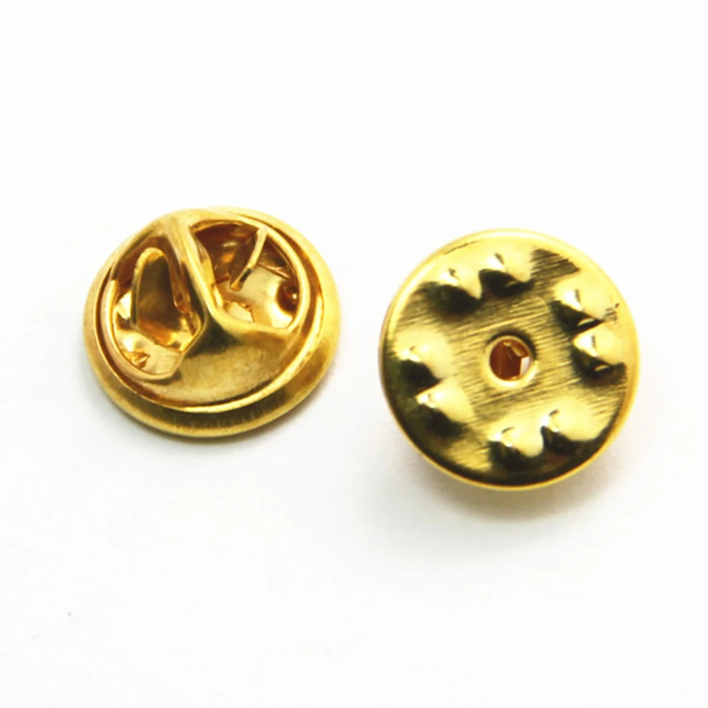 50 Sets Tie Tacks Blank Pins with Butterfly Pinch Back Pins Clutch Back Lapel Scatter Pin fit Handmade Tie tacks, Jewelry making