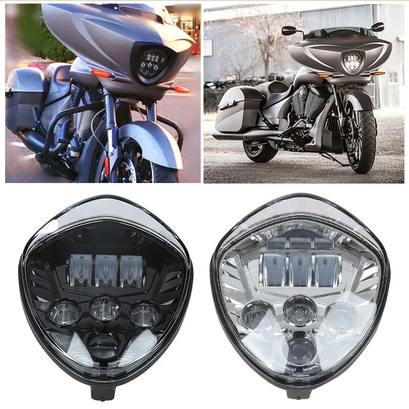 Polaris Victory Motorcycle led headlights For Victory Cross Country