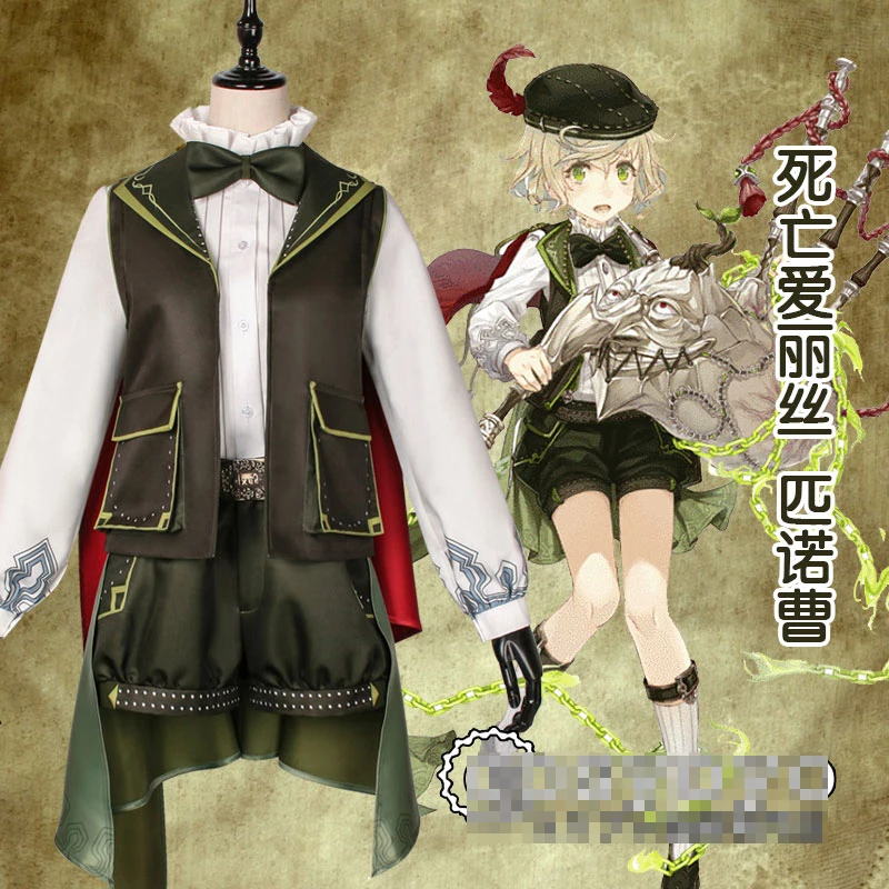 Sinoalice Буратино Бард форма Косплэй костюм
