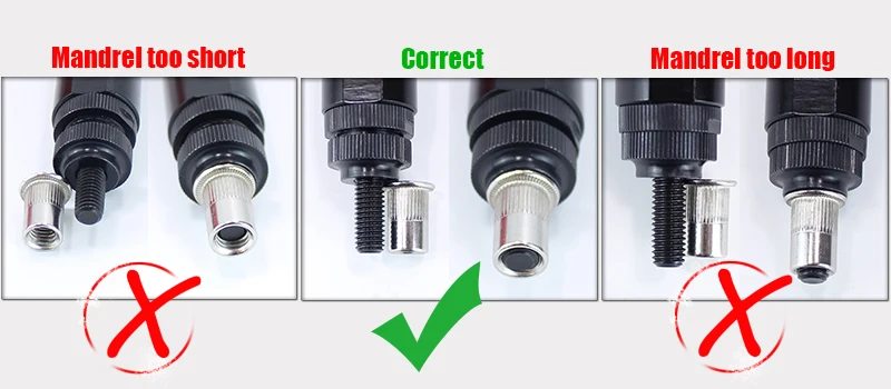 M312 correct way to load nuts