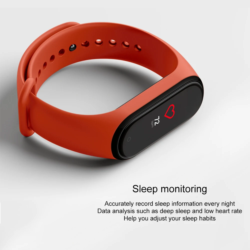 Оригинальный Смарт браслет Xiaomi Mi Band 4 5 с цветным AMOLED экраном Bluetooth трекер