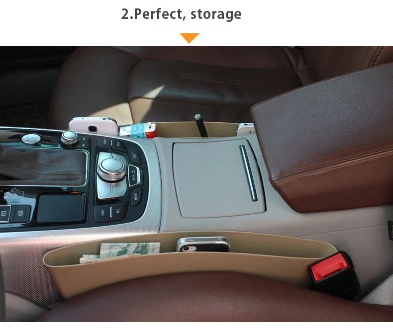 Peças de Organizador do Carro Assento de Carro Acessórios do Carro Organizador para Carro Caixas de Armazenamento Universal Lacuna Bolso Coletor Armazenamento 2 3 Prateleiras