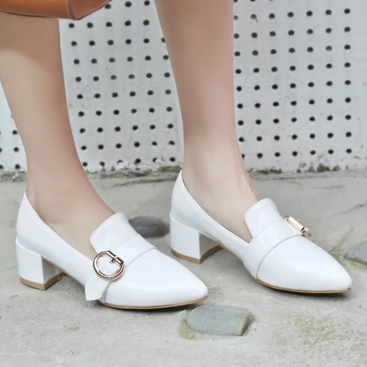 

Big Size 11 12 13 14 15 16 17 ladies high heels women shoes woman pumps Tip-toe strap buckle single shoe