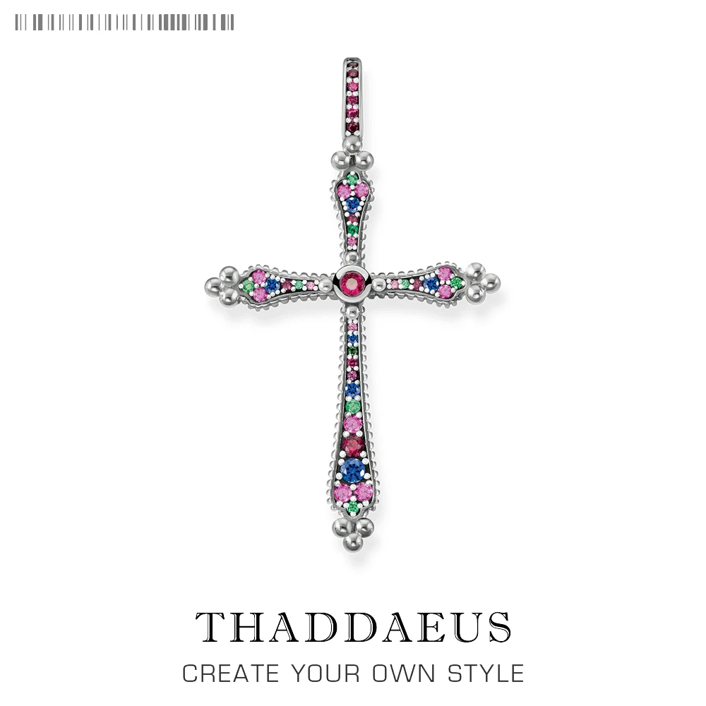 

Pendant Royalty Cross,2019 Brand Fashion Eternity Bohemia Jewelry Thomas Style Bijoux Necklace Accessories Gift For Ts Men Woman