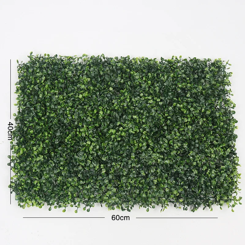 40*60 см искусственные растения зеленая трава стена эвкалипт с листом свадьба DIY отель магазин окно сад фон Декор Зеленая стена - Цвет: 04