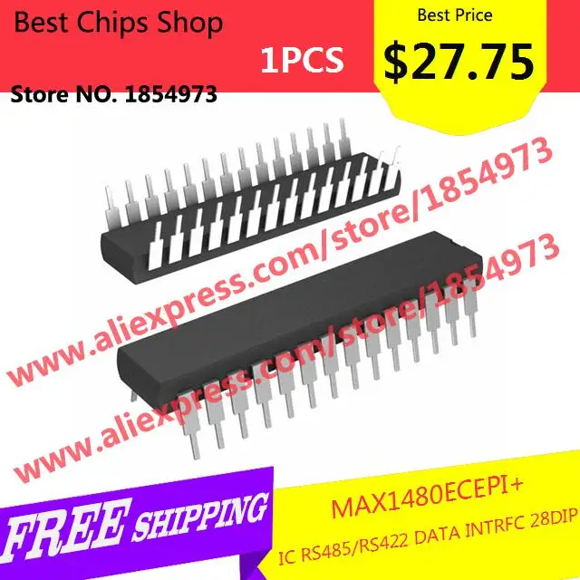 Free Shipping 1PCS=27.75 Electronic Components MAX1480ECEPI IC RS485