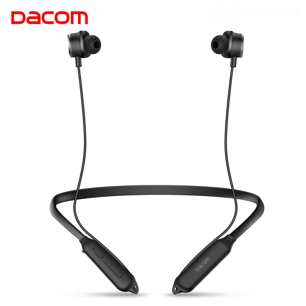 Dacom in ear Blue Tooth Wireless Headphones Audifonos Bluetooth Earphone Active Noise Cancelling Headset Sport with Microphone sport headphones 3 5mm in ear earphone noise cancelling headset with microphone for xiaomi iphone samsung huawei pc