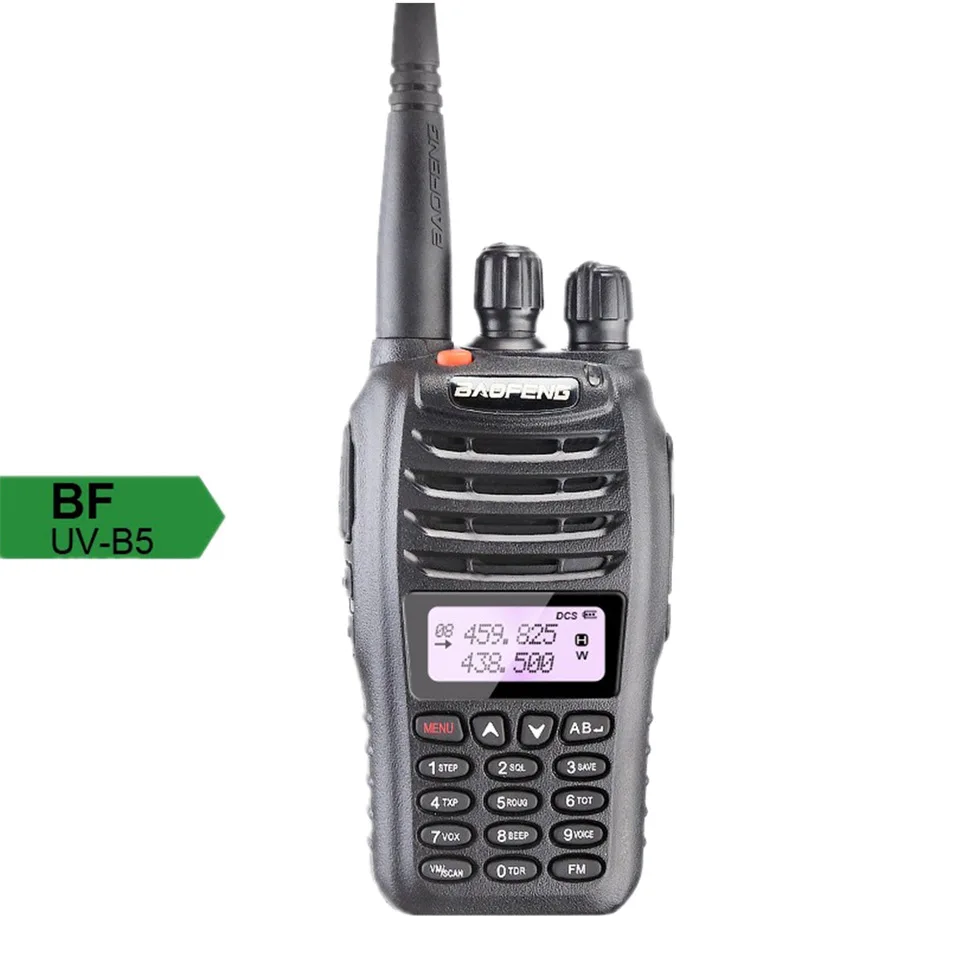 baofeng UV-B5 UV B5 UVB5 для cb рация 10 км автомобильная портативная рации ham радиостанция трансивер baufeng двухдиновая магнитола радиостанции boafeng walki talki двухдиапазонная uhf vhf стационарная радиолюбитель - Цвет: 1 pc