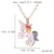 Necklace for girls children kids enamel cartoon horse jewelry accessories women animal necklace pendant party.jpg 50x50