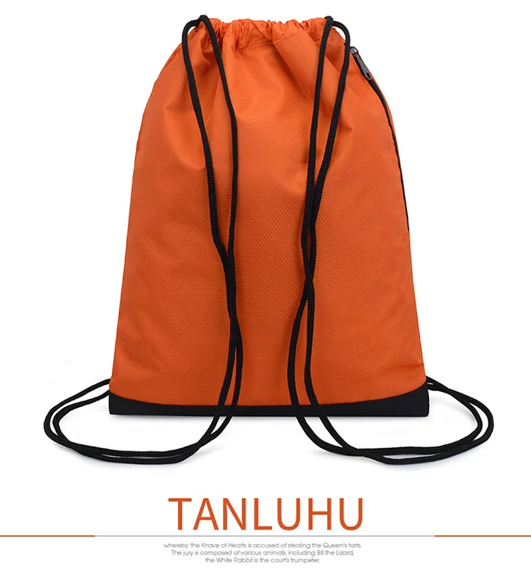 Спортивный рюкзак TANLUHU 691 нейлоновая сумка на шнурке для мужчин женский йога спортивный зал пляжные портативный спортивная сумка