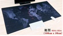 WESAPPA 100cm x 50cm XXL Large Mouse pad gamer Mousepad Keyboard mat Office Table Cushion Home Decor Estera ONE PIECE anime map