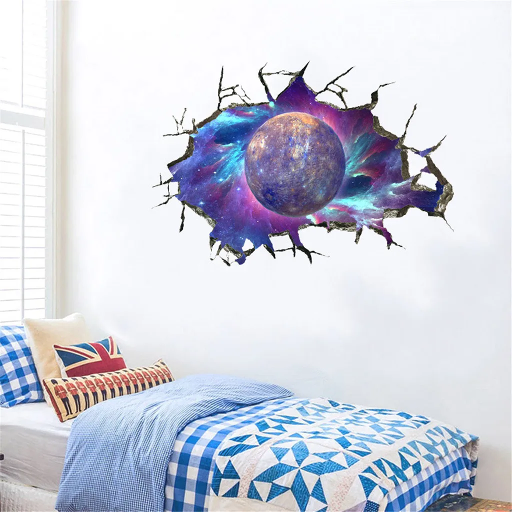 Наклейки на стену космос