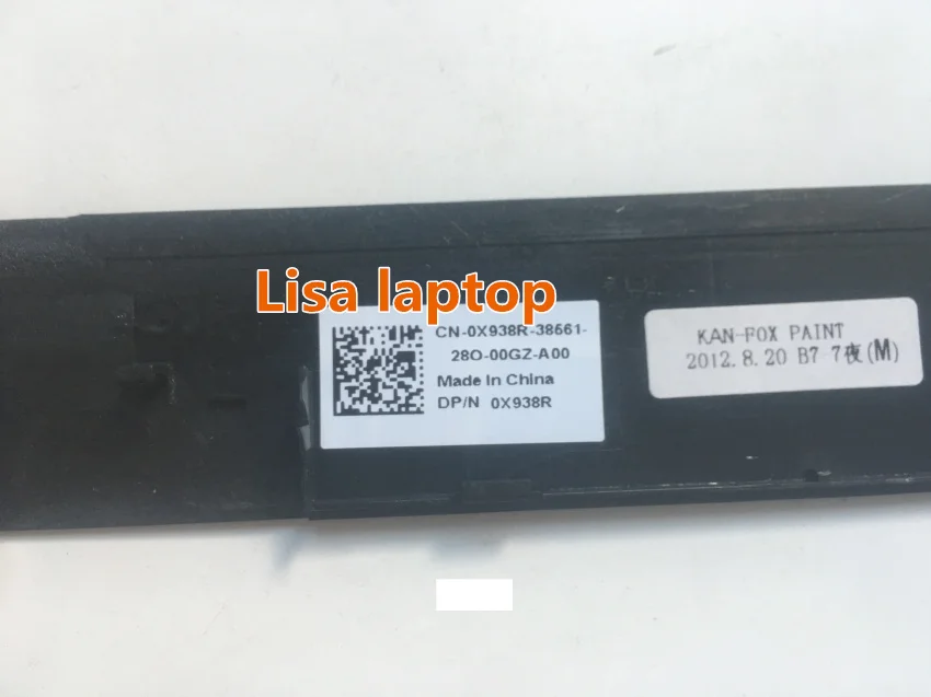 Для Dell OEM широта E6500 15," передняя крышка пластик без ЖК-панели X938R