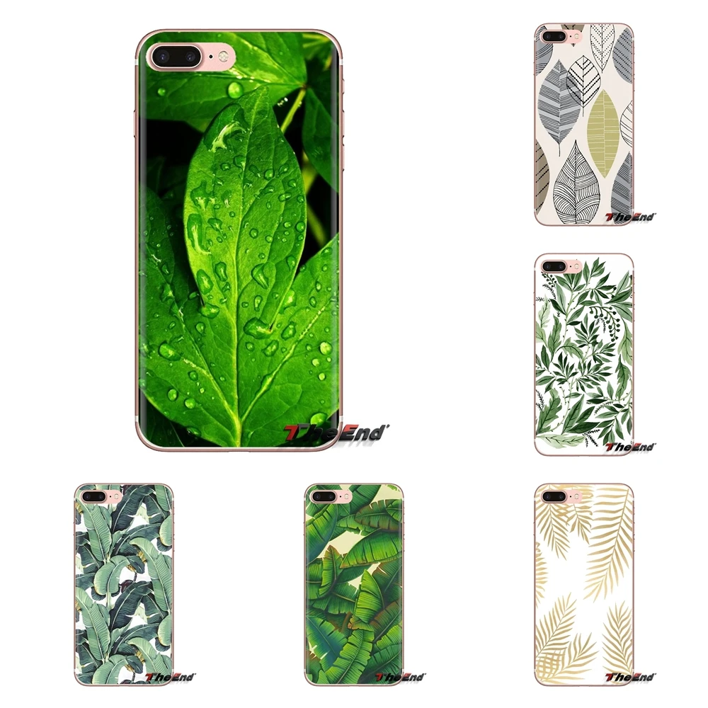 For Xiaomi Mi4 Mi5 Mi5S Mi6 Mi A1 A2 5X 6X 8 9 Lite SE Pro Max Mix 2 3 2S Case Cover banana leaf pattern Tropical Banana Leaf |