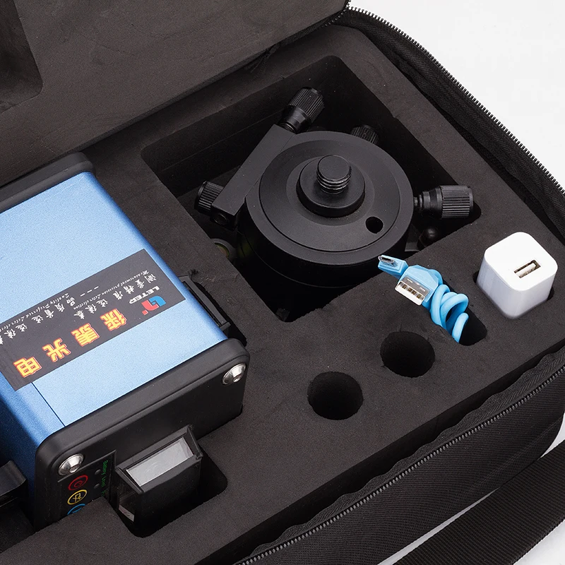 LETER 12 зеленый настенный инструмент 3D лазерный уровень высокой точности LD