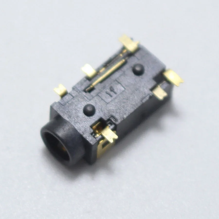 10 шт. PJ 342 3 5 мм разъем для наушников PJ342 6Pin аудио SMD + Pin Позолоченный