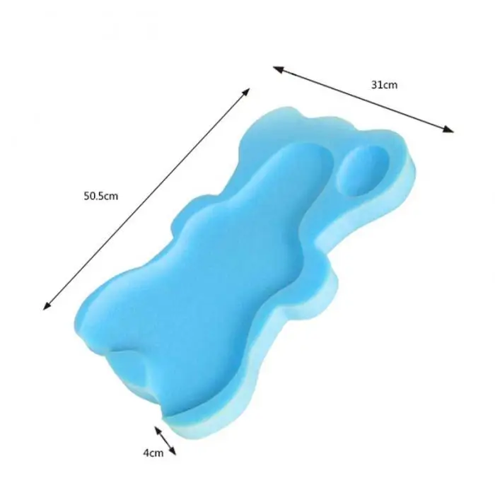 Детское мягкое банное губчатое сиденье Противоскользящий пенопластовый коврик подушка-опора для тела коврик для ванной комнаты