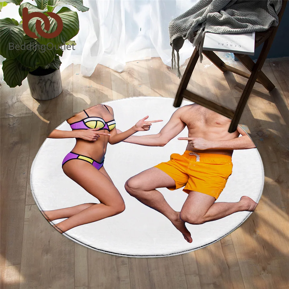 Постельные принадлежности для пар, круглый ковер, Свадебный коврик для влюбленных, коврик для купальника, коврики для спальни, нескользящий креативный игровой коврик, Прямая поставка