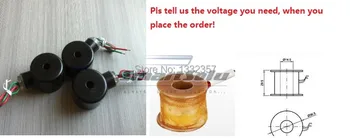 

Free Shipping 2PCS Electric Copper Coils DC12V for Water Solenoid Valve 2W160-35 or 2W160-40 or 2W160-50 DC24V,AC11-0V or AC220V