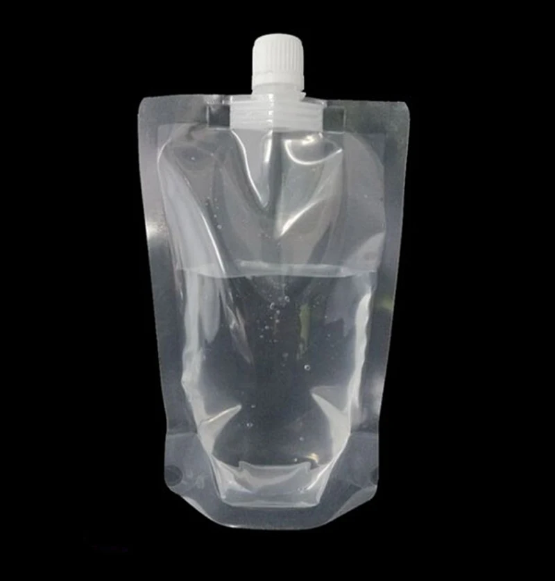 

500ml Stand up Packaging Bags Drink Spout Storage Pouch for Beverage Drinks Liquid Juice Milk Coffee ect