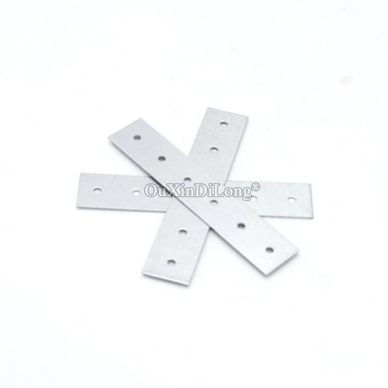 Абсолютно новые 100 шт Металлические плоские угловые скобки мебельные