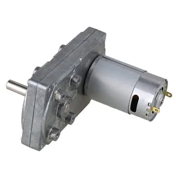 

3pcs 40RPM Square High Torque Speed Reduce 12V Electric DC Gear Motor with Metal Geared Box